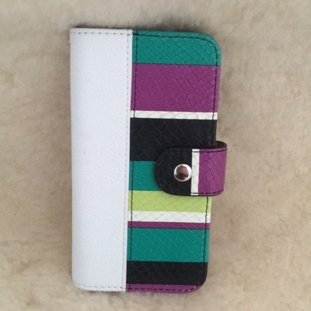 iPhone 7 Rainbow Lizard Print Case.New without tag